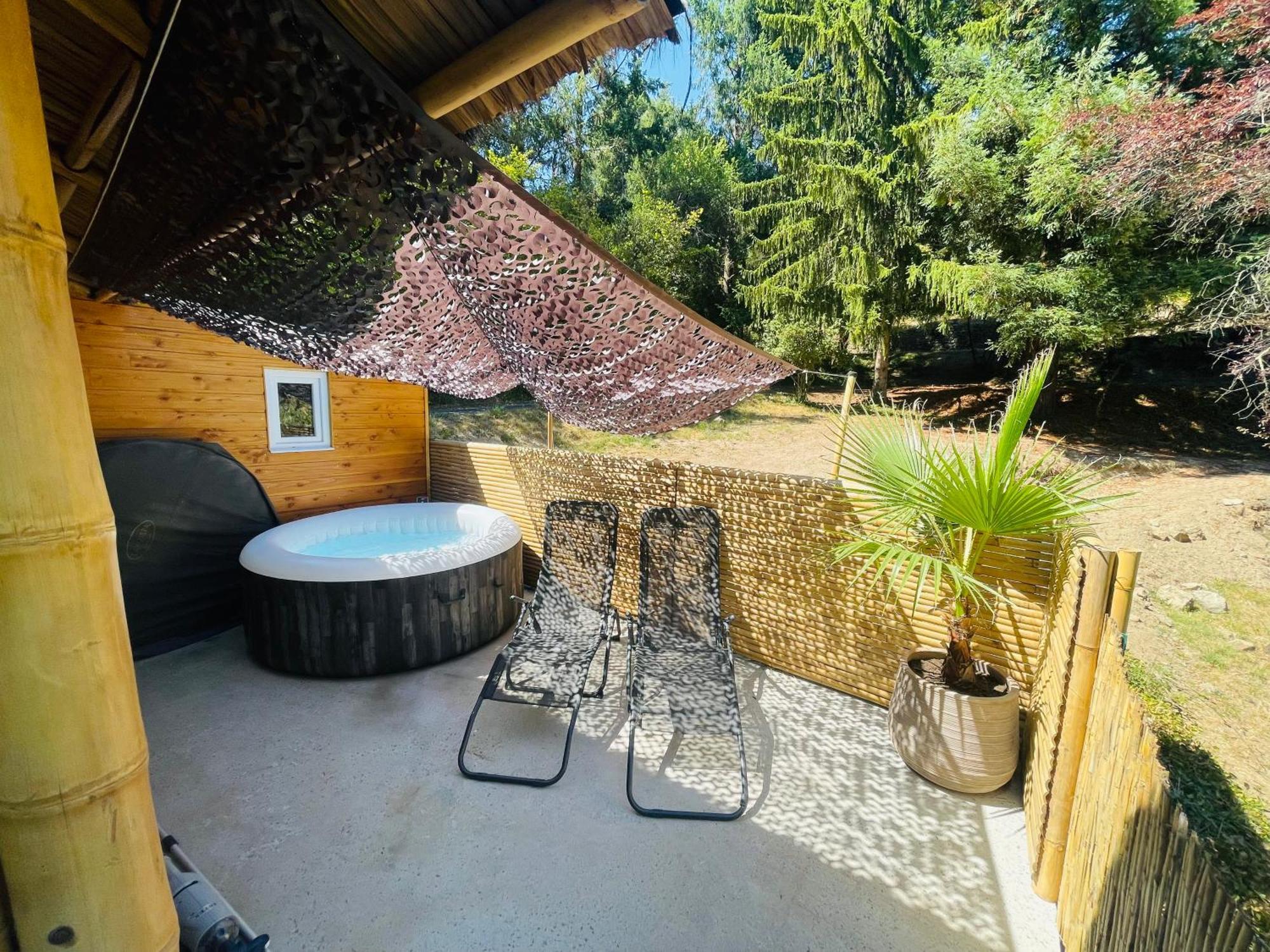 Suite Bambou Bien-Etre A Bali - Le Soleil Des Cevennes Saint-Jean-du-Gard Luaran gambar